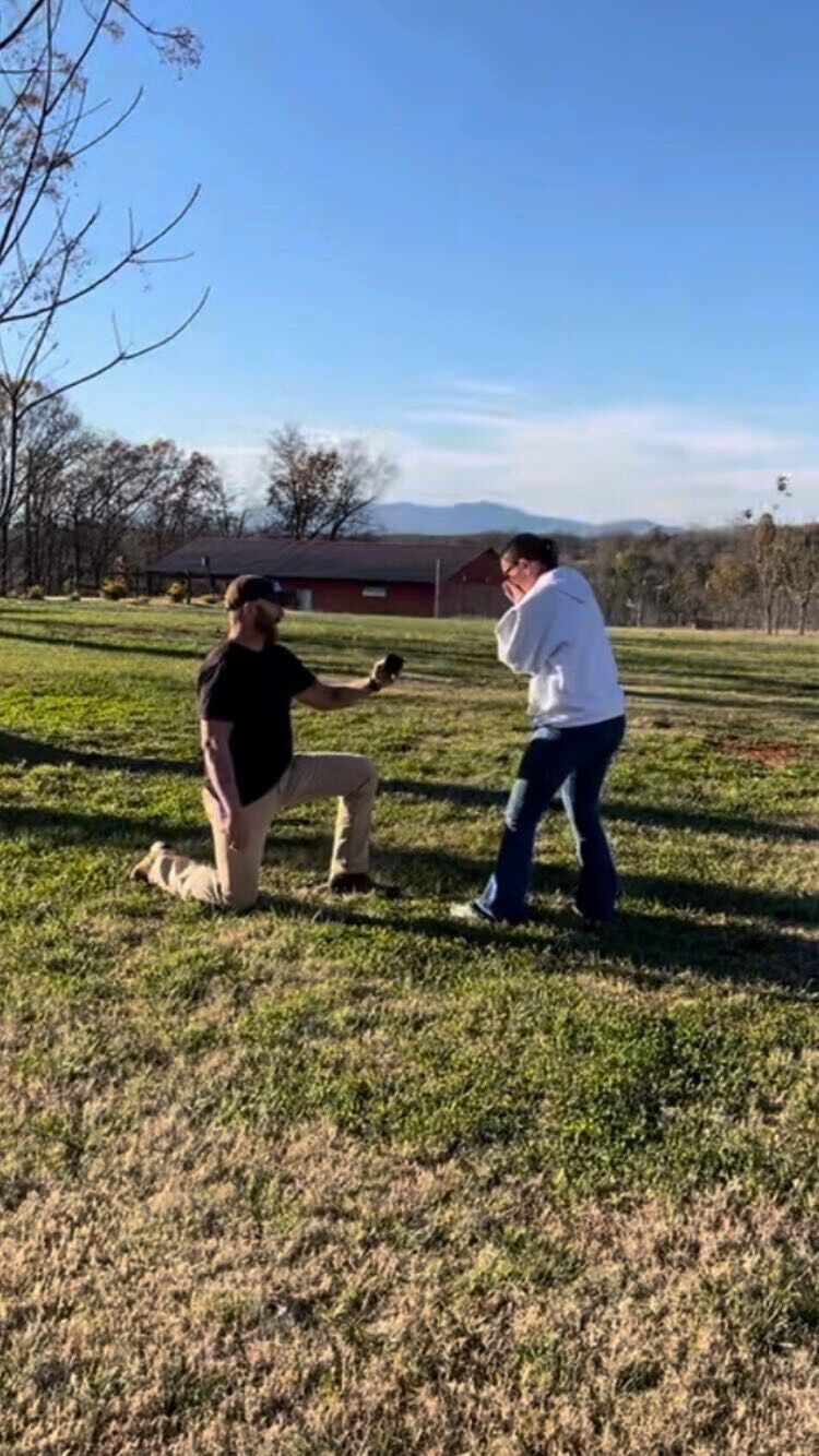 The day I said yes to my forever person❤️