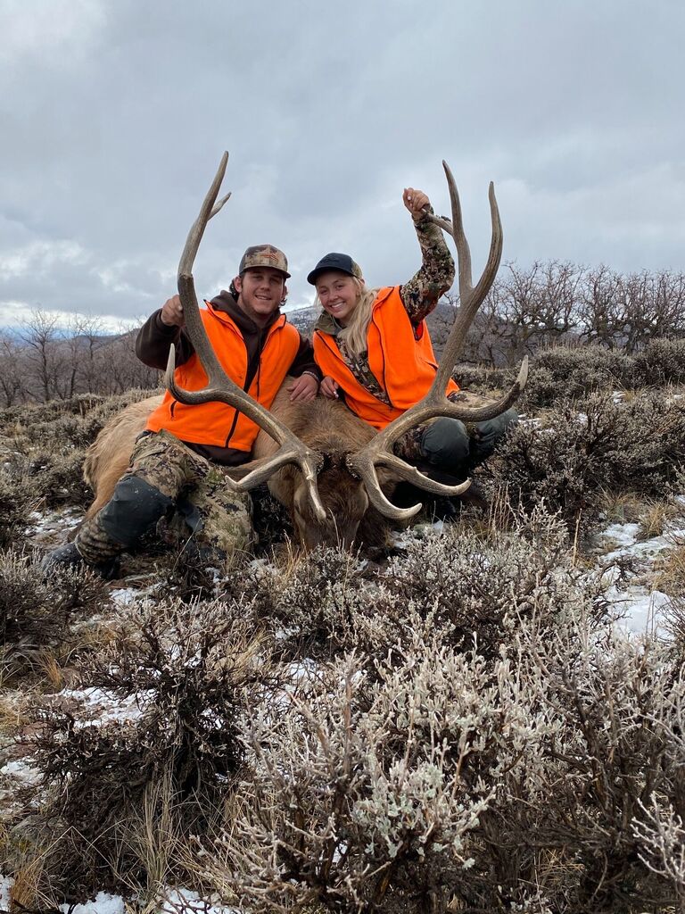 One month later Chase tagged along to go elk hunting in Colorado with Megans family!