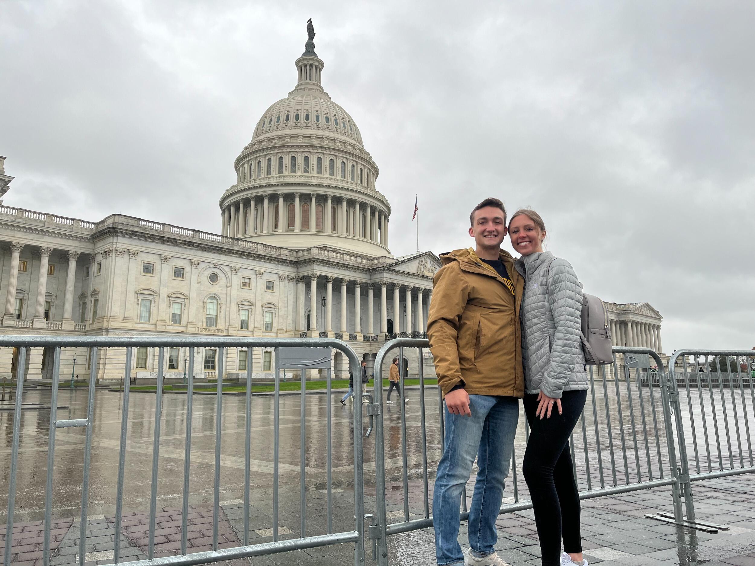 1st trip to Washington D.C. together 