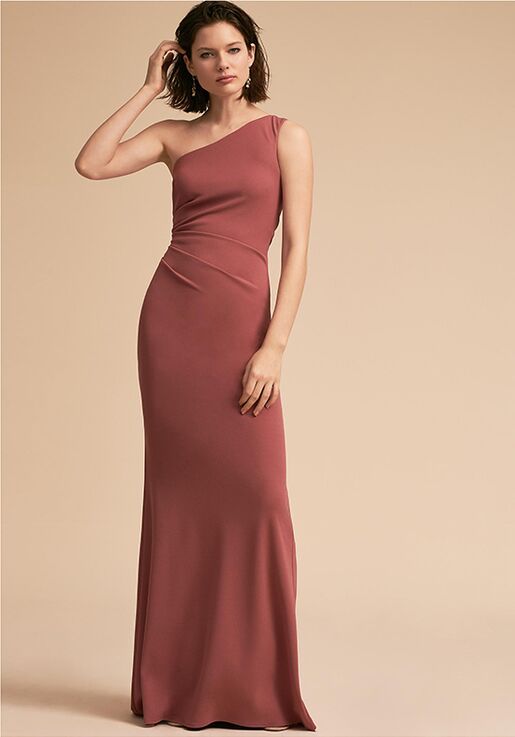 bhldn one shoulder dress