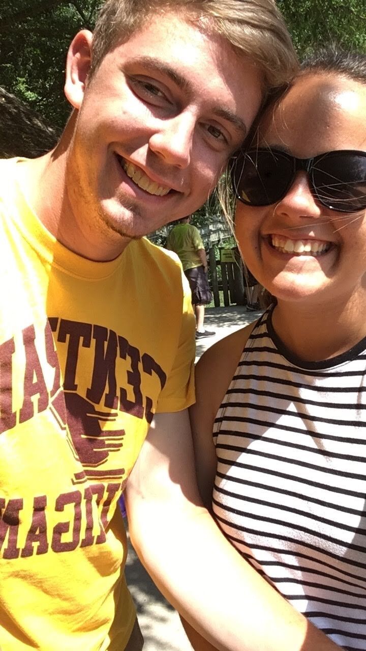 After a few months of knowing each other, Austin finally asked me to be his girlfriend! Our first date was to Binder Park Zoo.