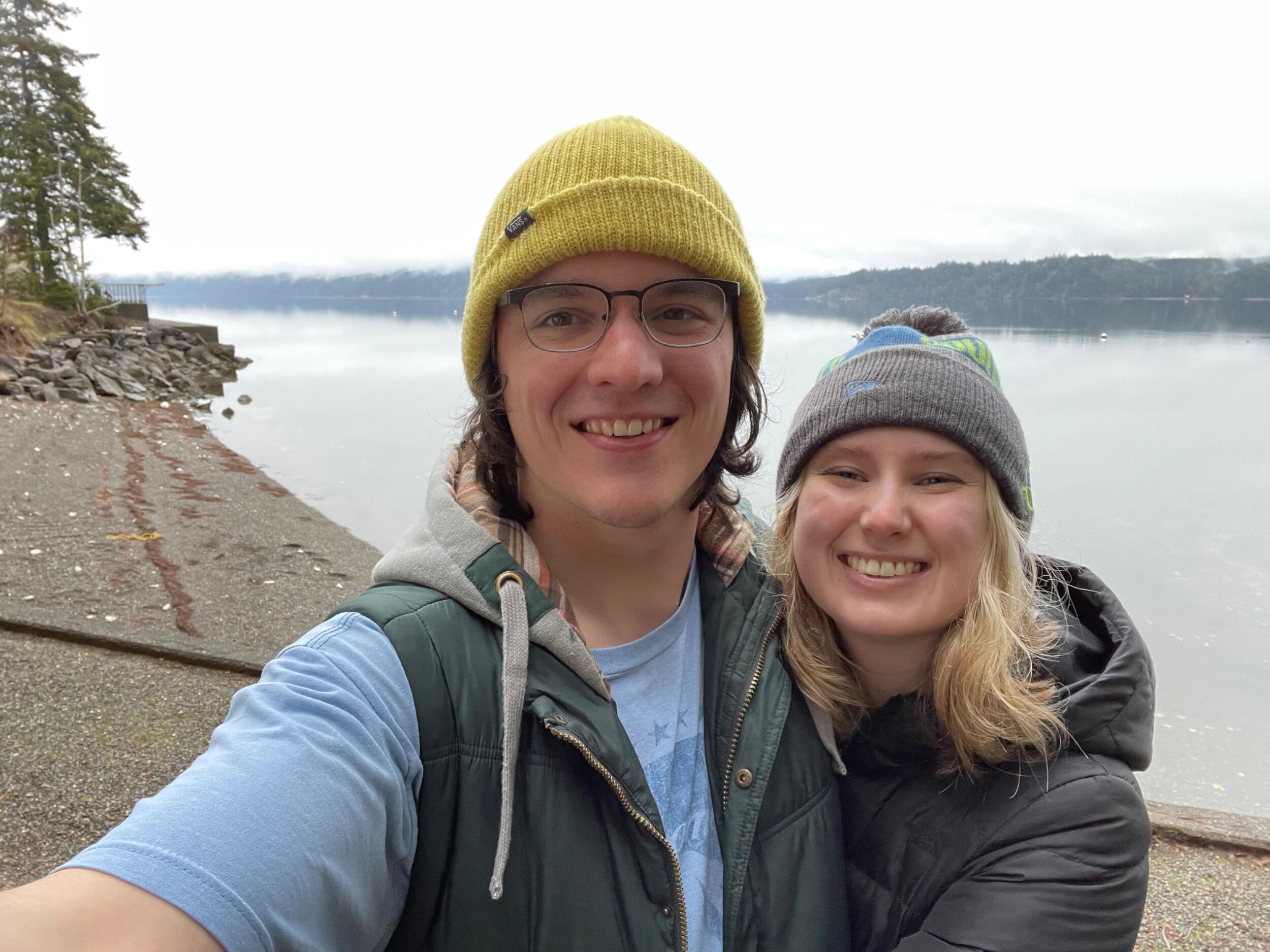 First weekend trip together in Hoodsport (thanks to Suzanne Aasness!)