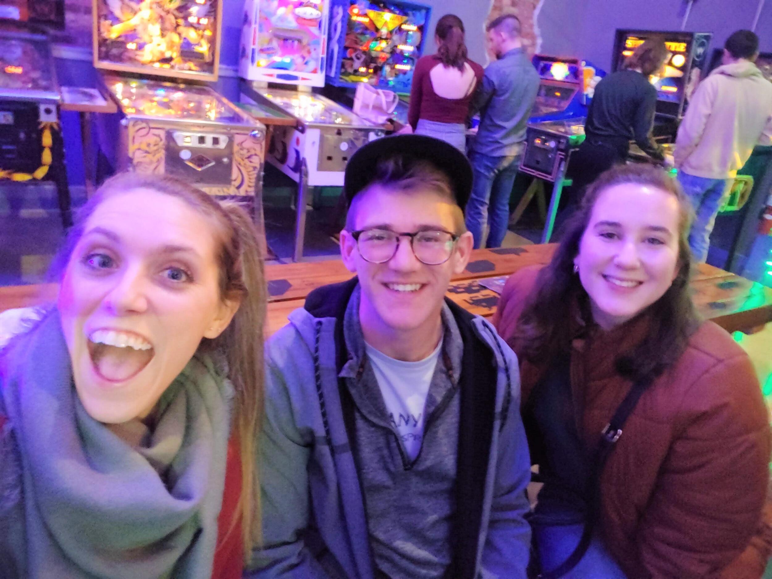 Kara and Alex hit it off when she and their friend Emily went to visit/ celebrate Alex's graduation in Michigan!