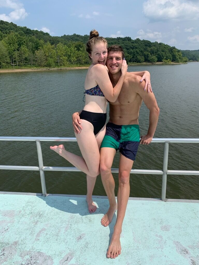 A favorite summer activity-- boating on Lake Monroe! 