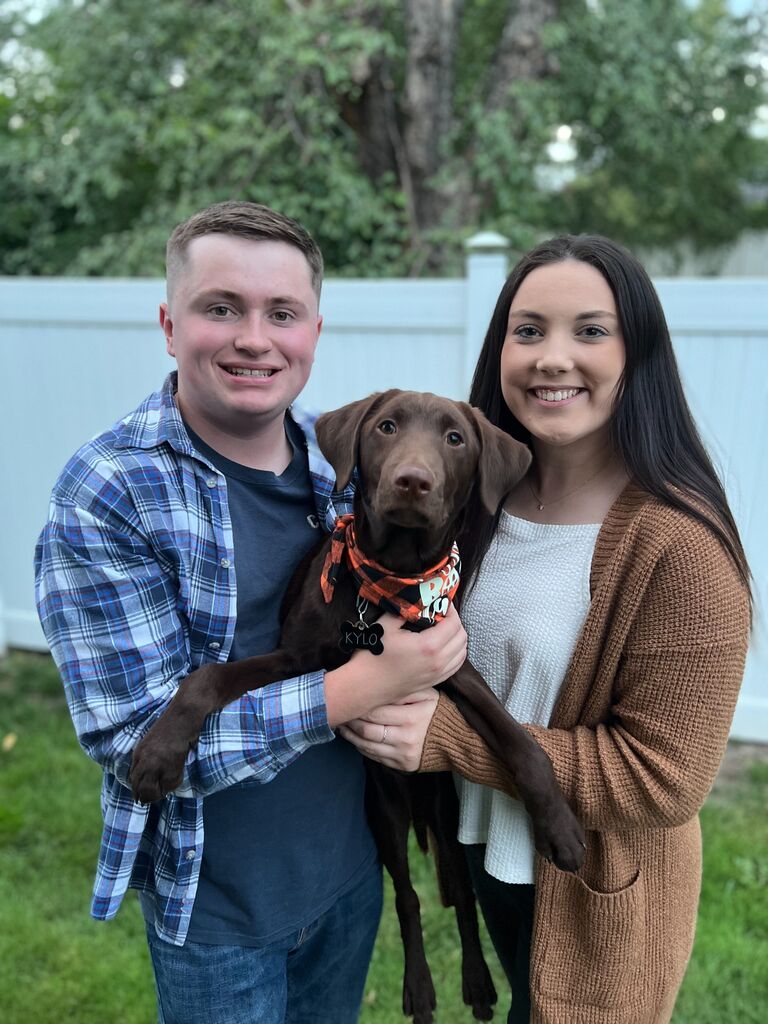 And became dog parents to Kylo...
