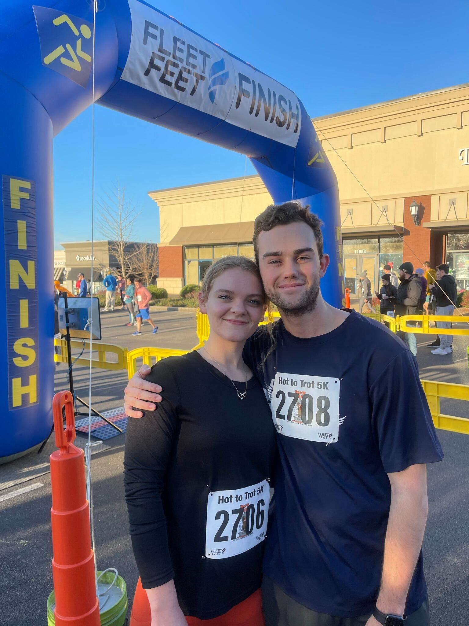 First Thanksgiving 5K Together
