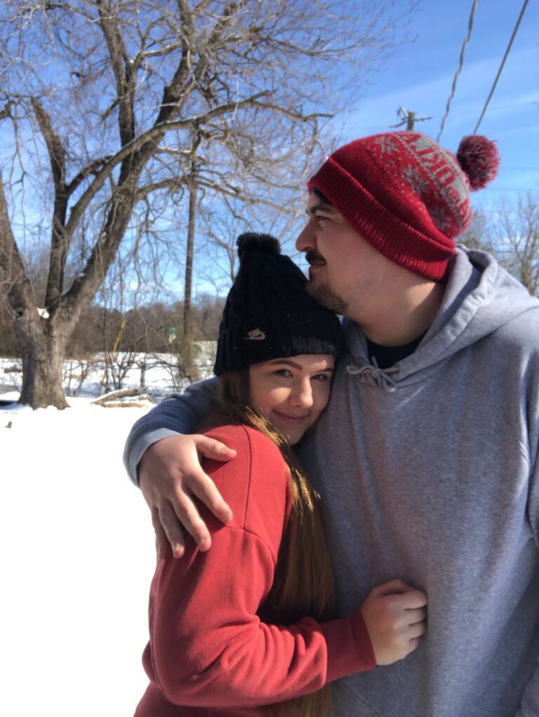 Snowed in all week! Definitely drove Kaitlin nuts.