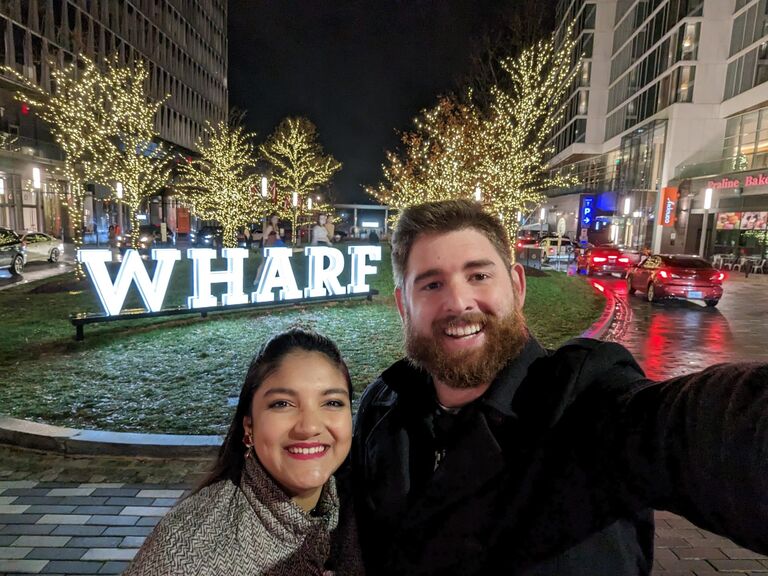 Celebrating New Year's Eve night at the DC Wharf! We went to an Arcade bar where we could play lots of different classic arcade games, plus enjoy some yummy food & drinks.