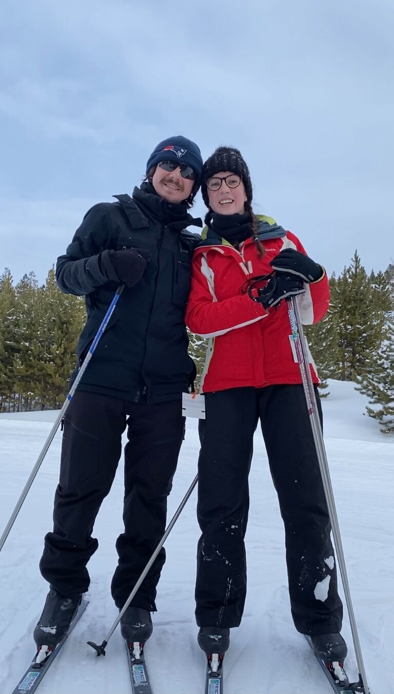 Tried cross country skiing
