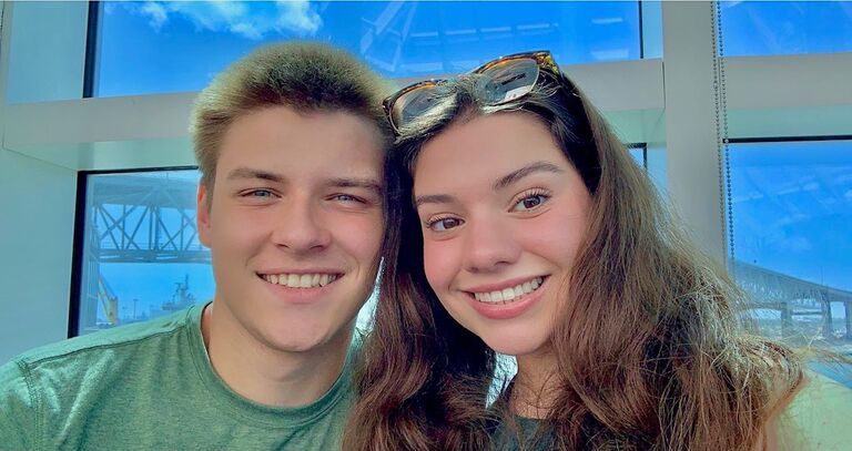 First family vacation together. Noah went with Patty's family to Corpus Christi and Patty went with Noah's family to Matagorda.
