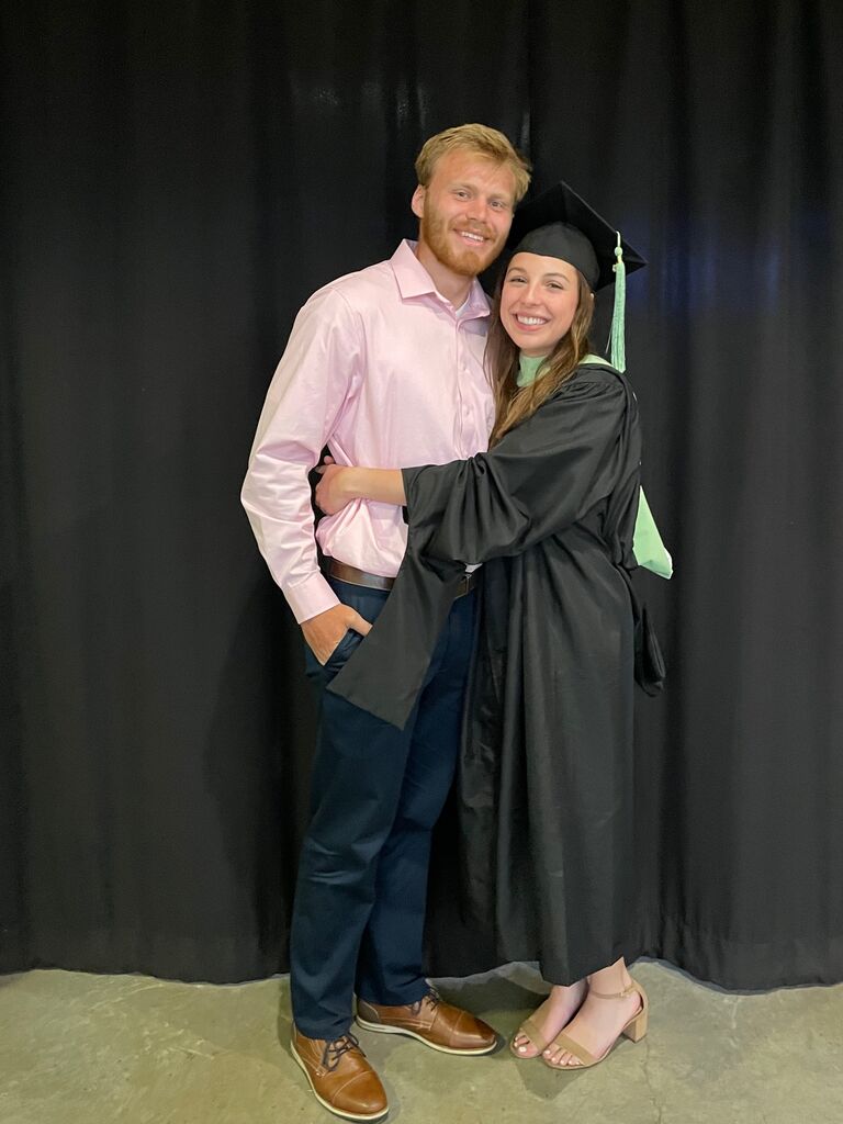 Andi's second graduation