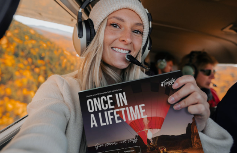"Once In A Lifetime" Experience Gift from Tinggly 