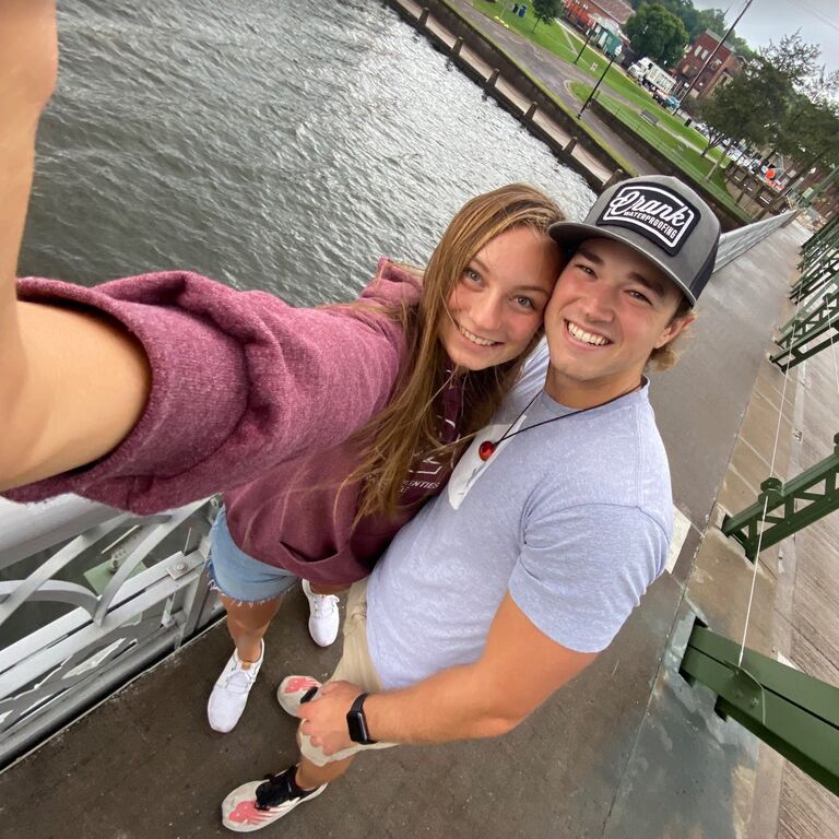 I visited Stillwater, MN (his hometown) and met his family for the first time! The Minnesota State Fair is no joke. 