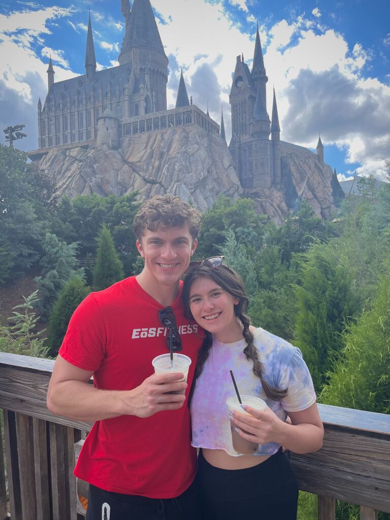 The first birthday we celebrated together! Bryce took Jacqueline to Islands of Adventure.