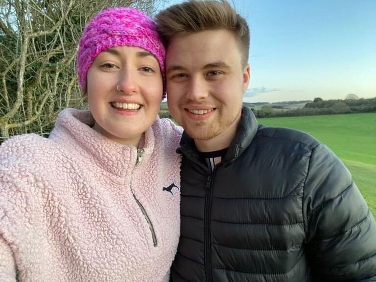 Met on tinder in lockdown and both fell in love with long walks. 