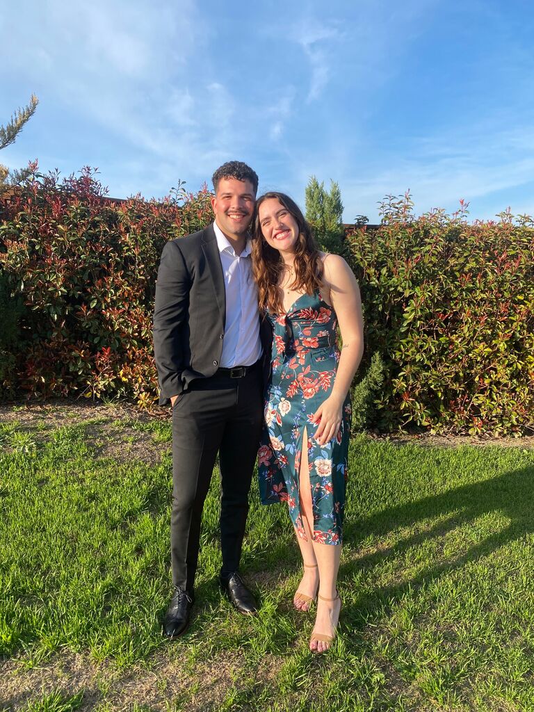 Attending our good friend's wedding!