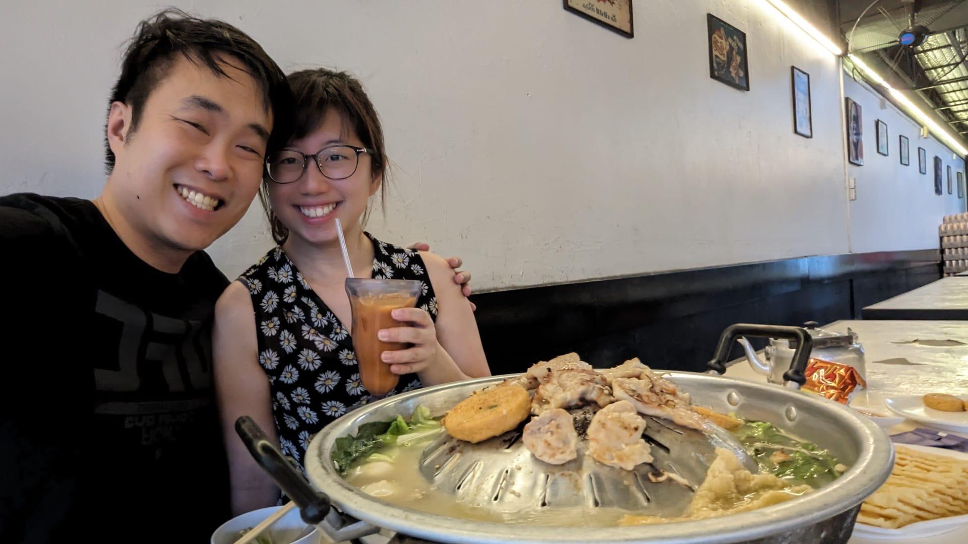 One of our many ‘postcall dinners’ :)