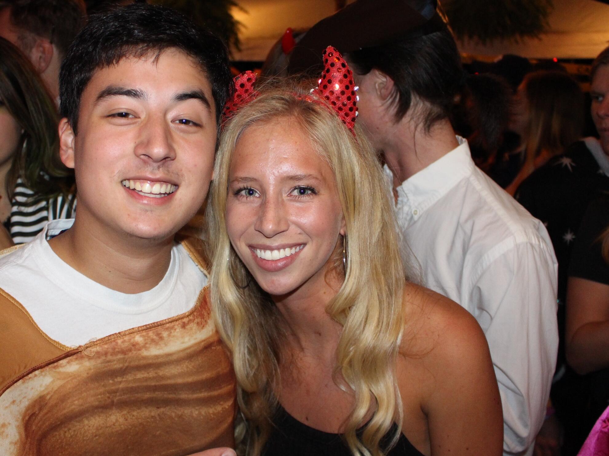 Halloween! Peanut butter toast and the devil