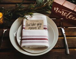 Thanksgiving wedding menu ideas