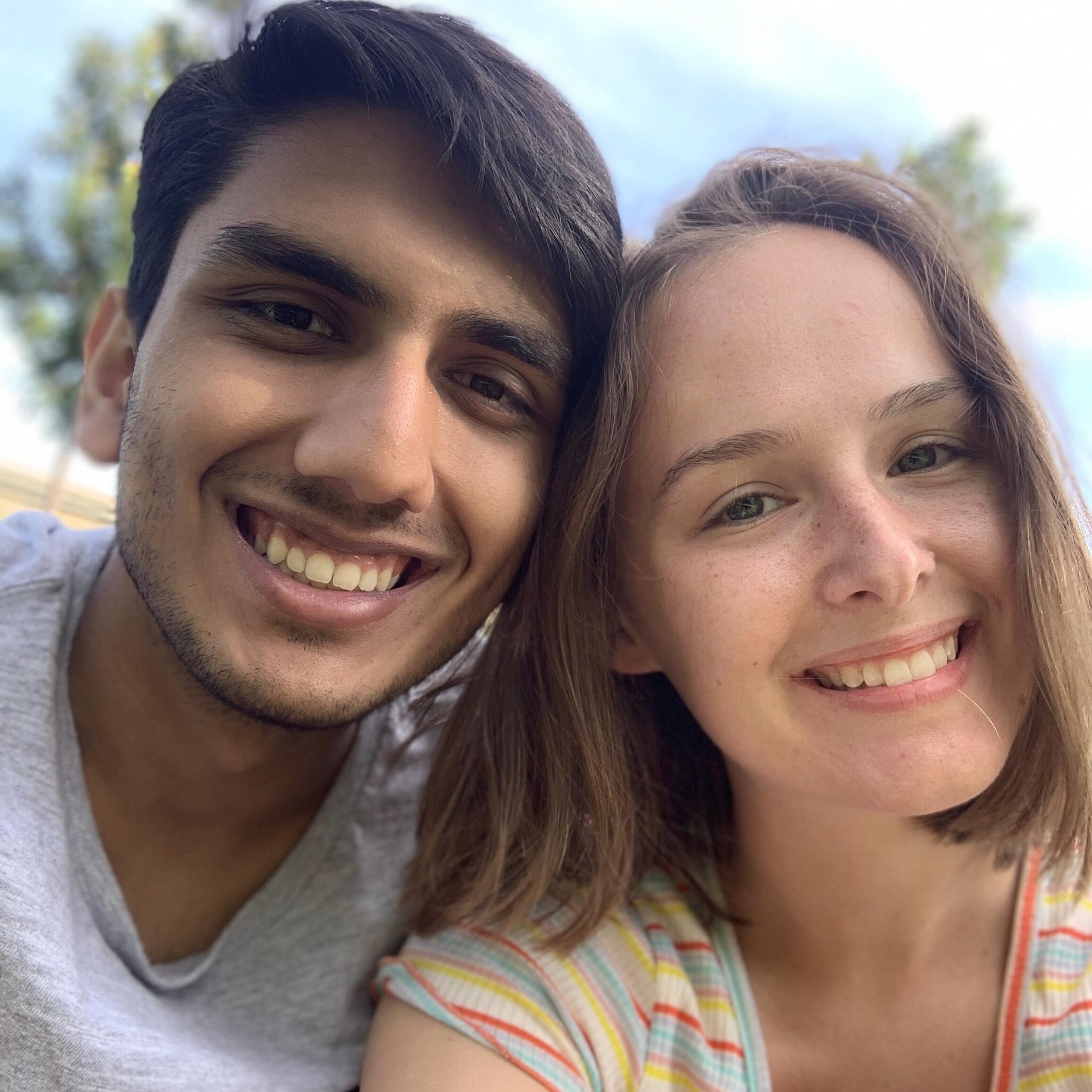 A summer visit to Chicago. Lounged in the grass and walked to the Navy Pier. Had a small photo shoot when we were still obsessed with taking pictures together. I think we have more photos of our cats on our phones now... 😁