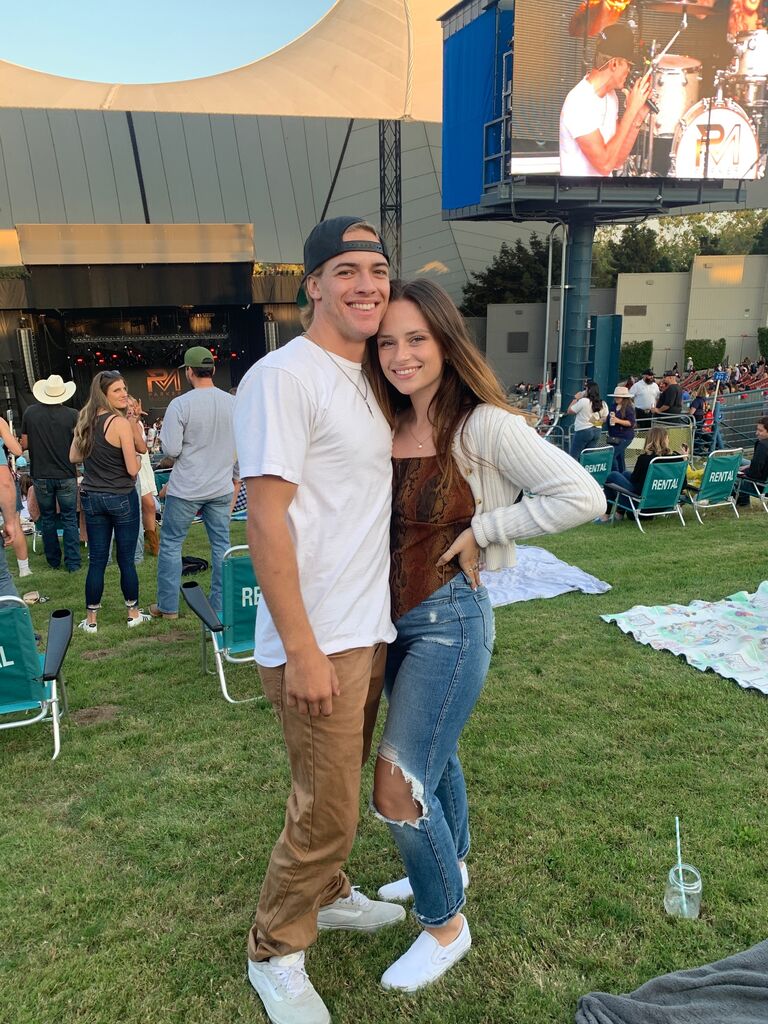 Our first concert! Dierks Bently, Riley Green & Parker McCollum!