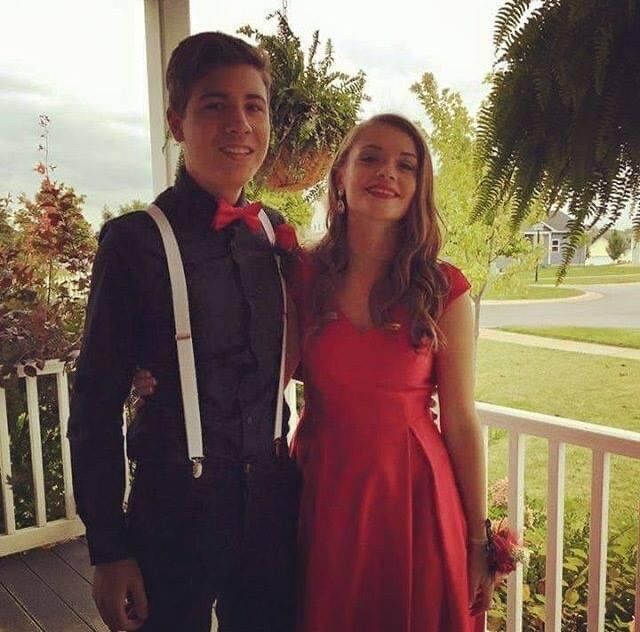 Our first homecoming together.
