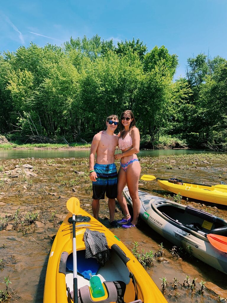 Kayaking quickly became one of the favorite hobbies!