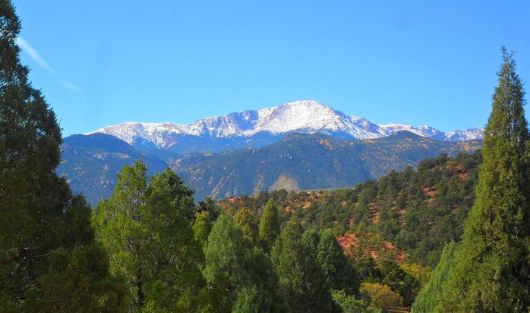 The day we first met was at Pikes Peak Brewery in Monument, CO with Pikes Peak in the background.  Sara was living in Littleton and James in Colorado Springs (about an hour between), with Monument in the middle. We felt an instant connection and made plans to go on a hike together the next weekend