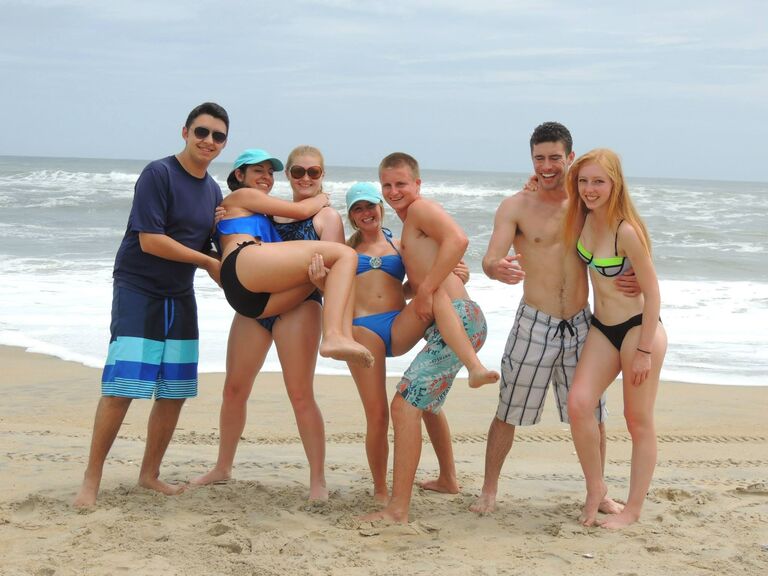 Max and I went on our first vacation together.  We visited the Outer Banks and New Smyrna Beach with our families.