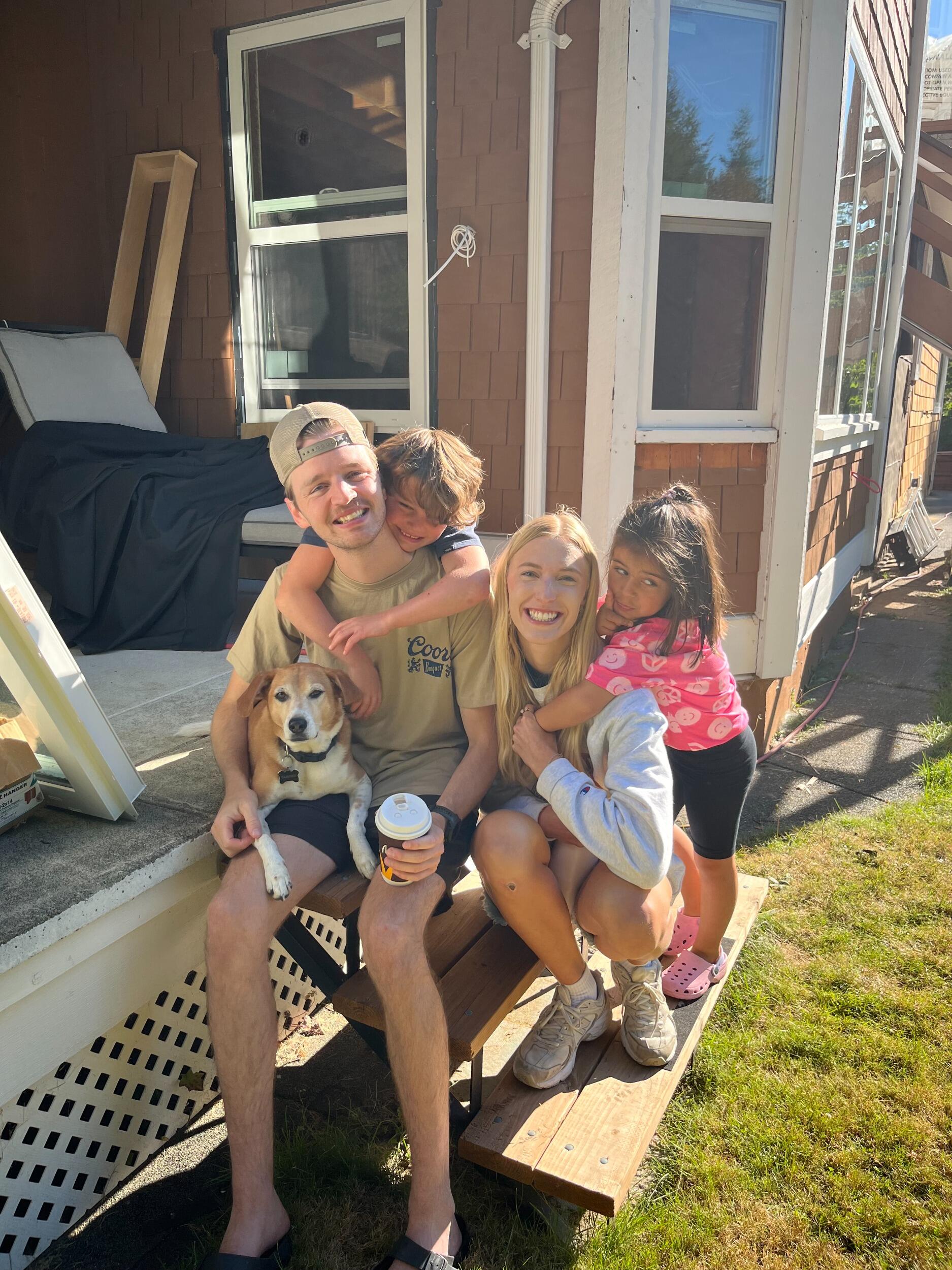 Time spent on the Island visiting the Eliason family 