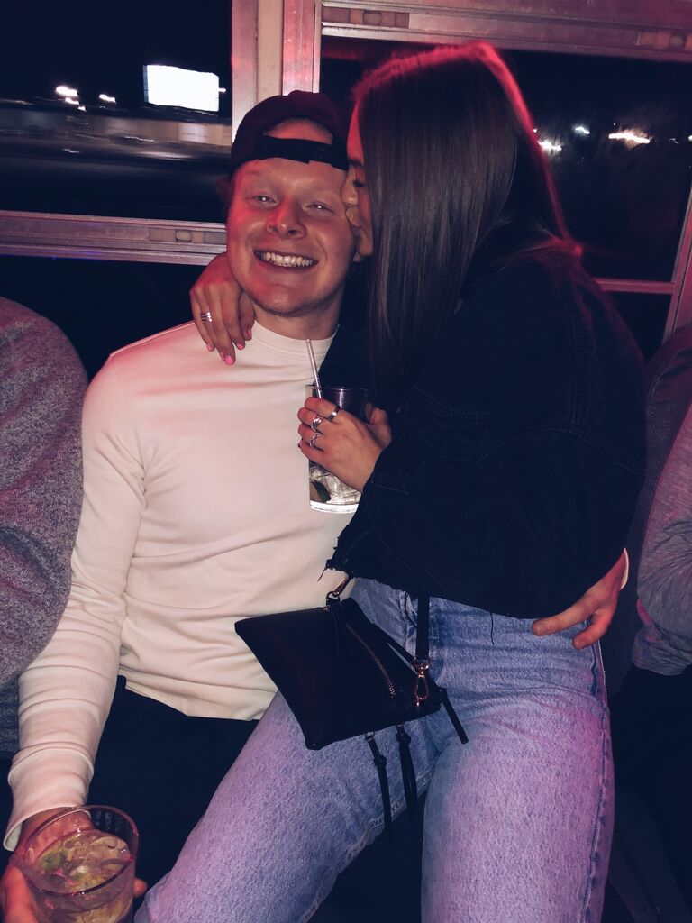 Timmy turned 25! Lydia and Keegan Surprised him with a party bus with all his friends