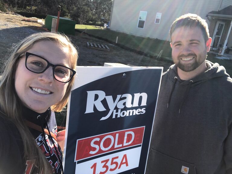 Alyssa & Justin bought their first house together! 