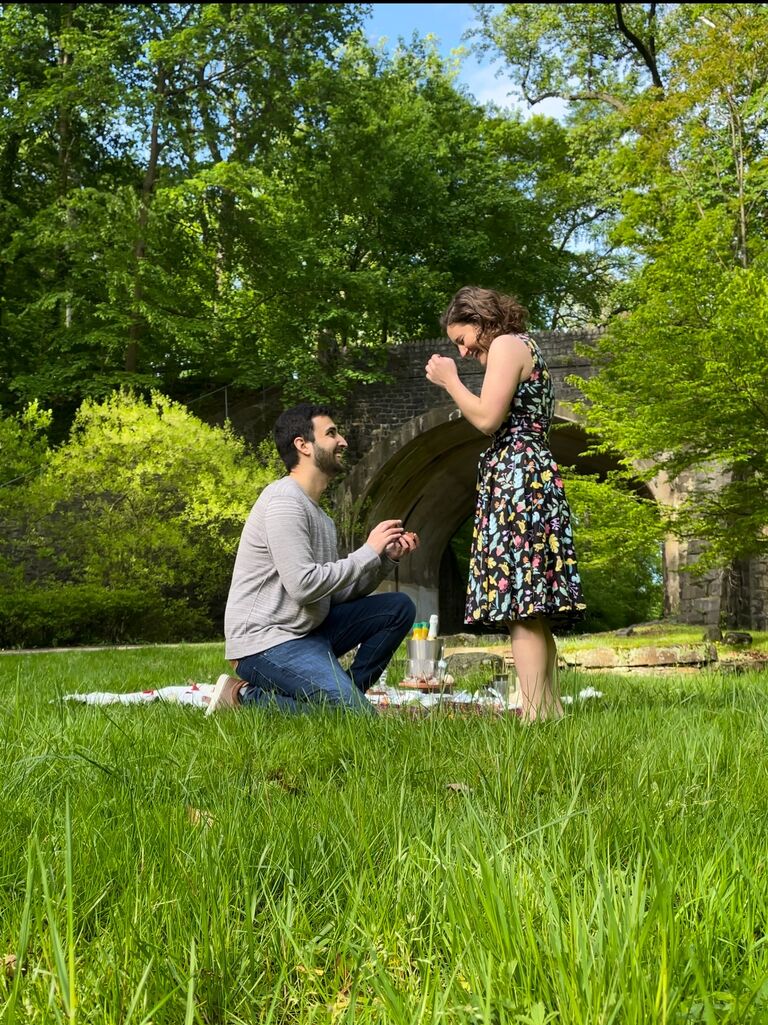 Proposal in Brandywine Park, Wilmington, DE!
