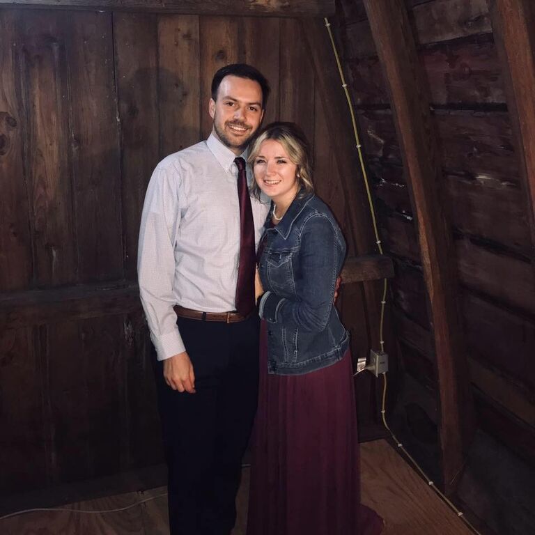 First of many weddings together