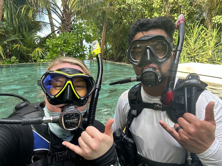 Sarah gets Master Diver status ~
