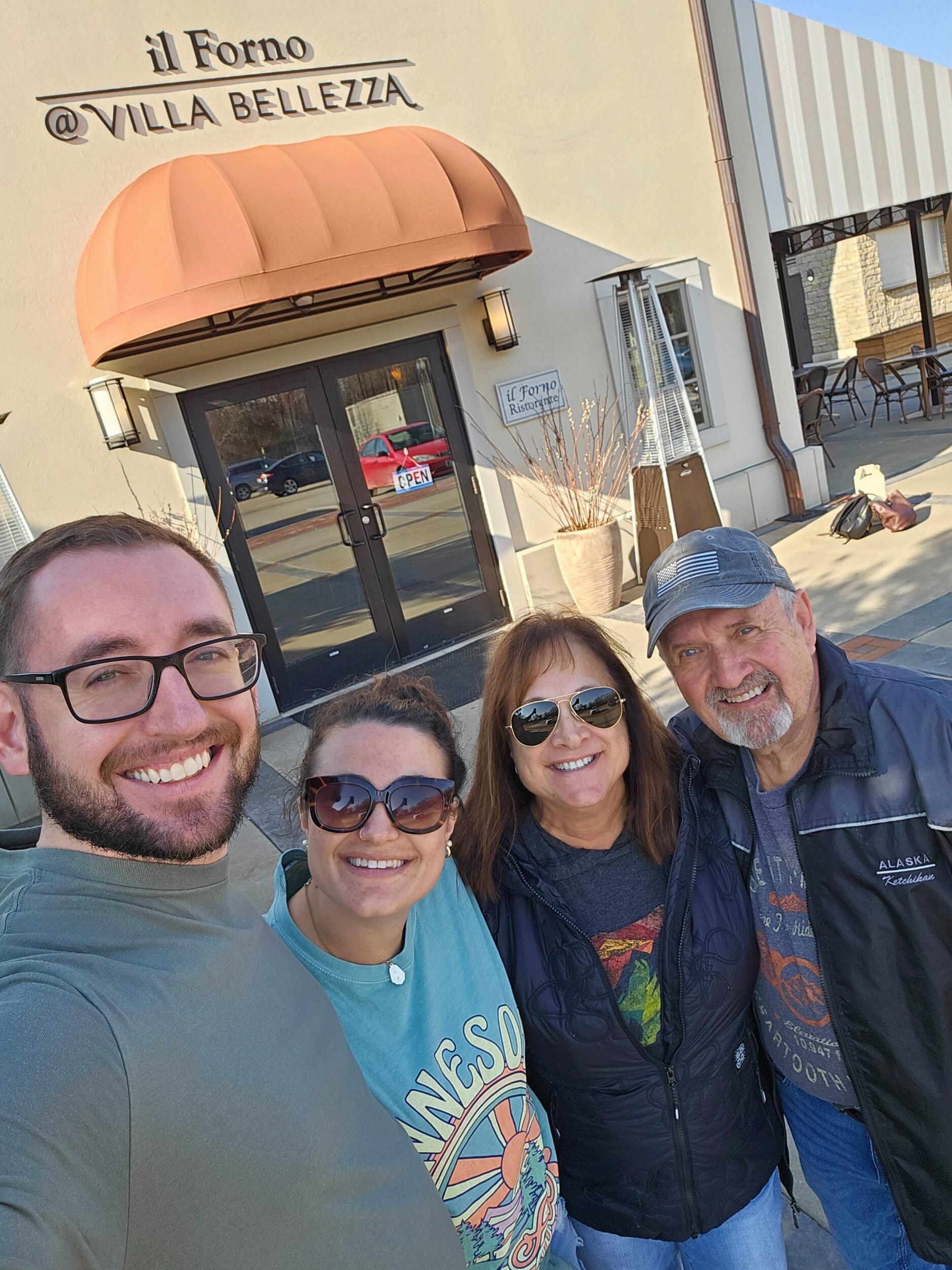 Jeremy meeting the fam!