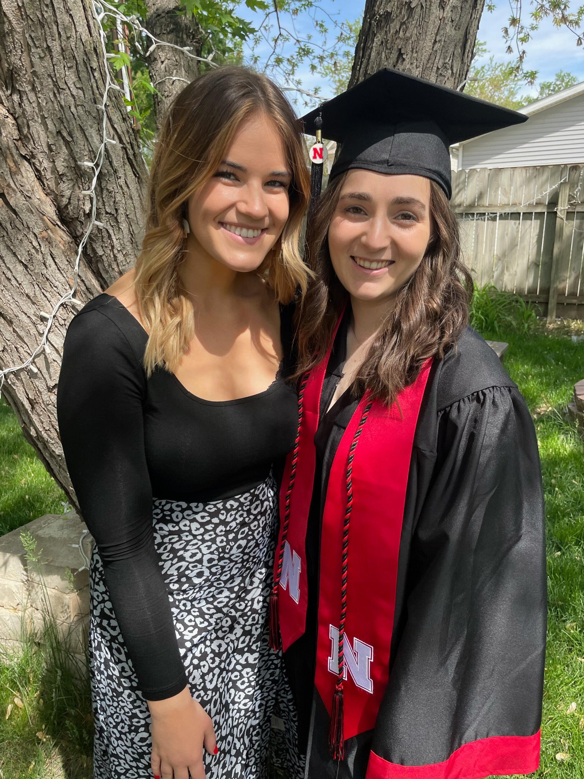 Julia and Emily both graduated from UNL! Emily went off to Law School at Mizzou while Julia started working as an Oncology RN in Omaha, NE.