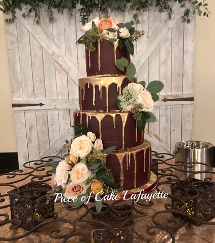 Piece of Cake Lafayette LLC | Wedding Cakes - The Knot