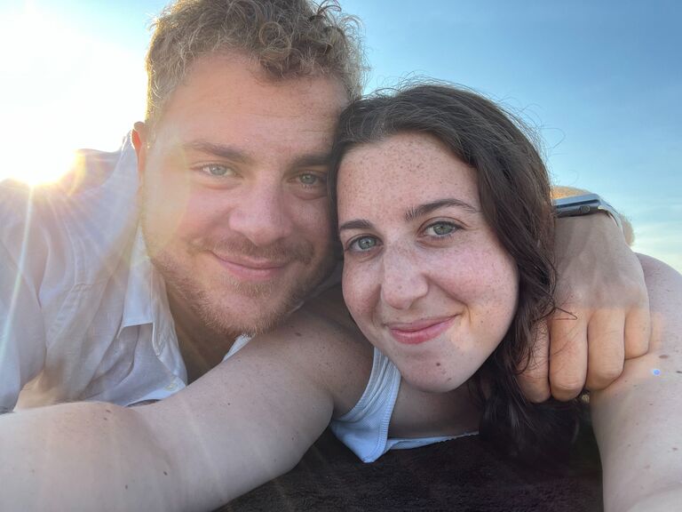 The start of many beach days together,