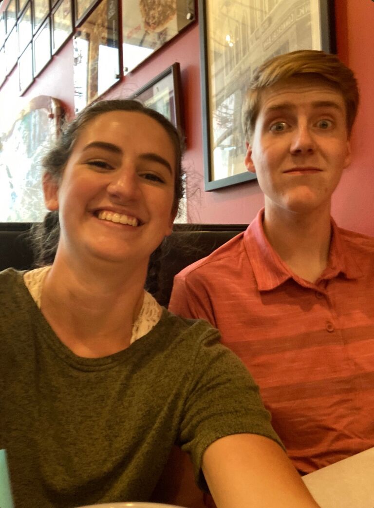 They competed in several trivia nights at Rhombus Guys' Pizza during the summer, and on this particular night, Andrew realized that he liked Maddie and decided to pursue her. 