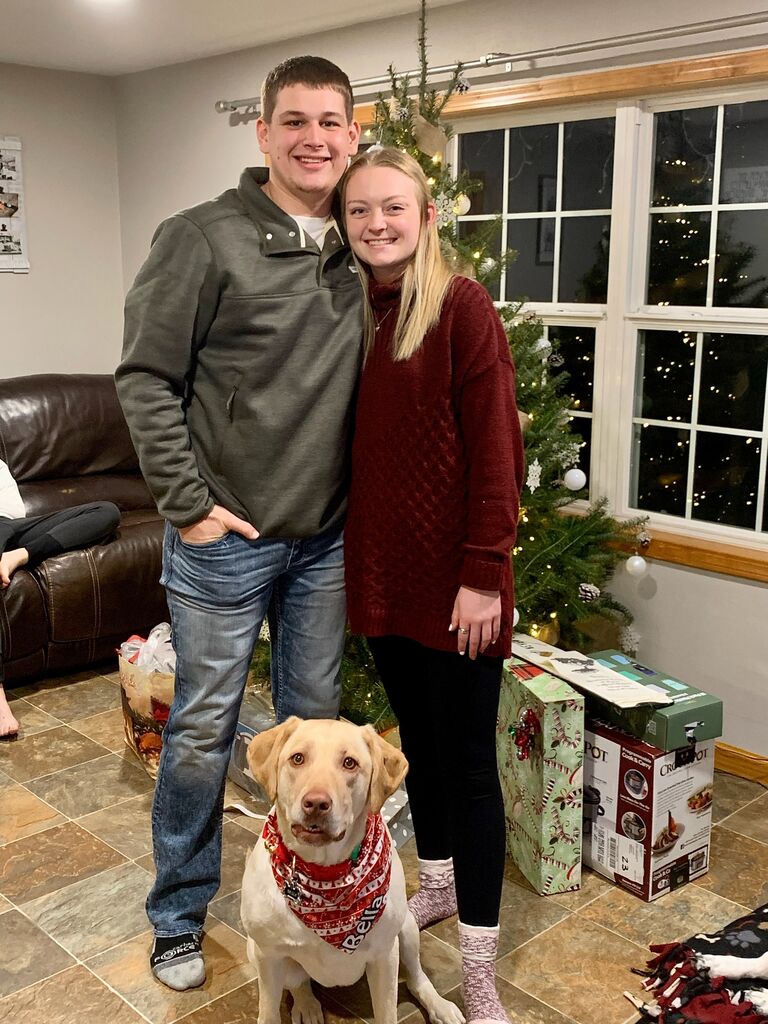 Christmas Day with our girl