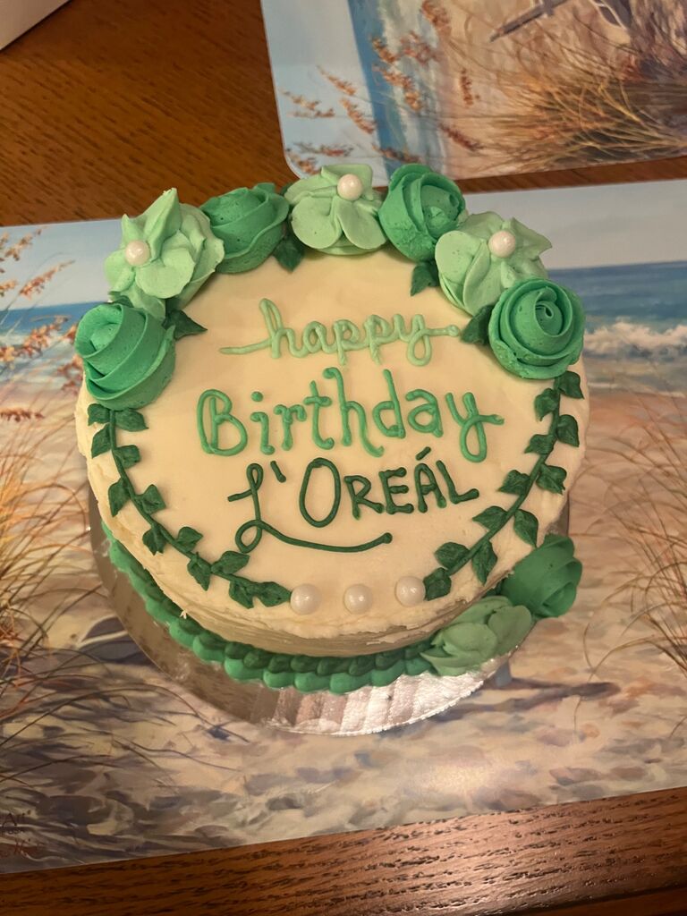 “Happy Birthday, my lady L’O!” 