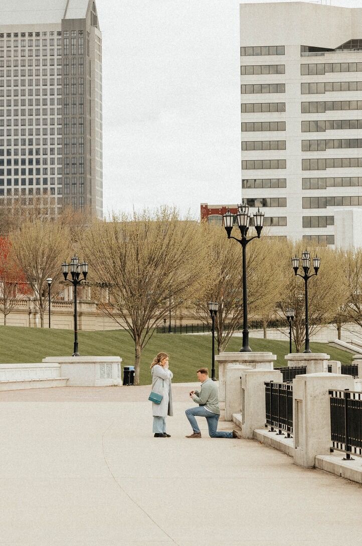 The day Alex asked Danielle to marry him... and she said YES!