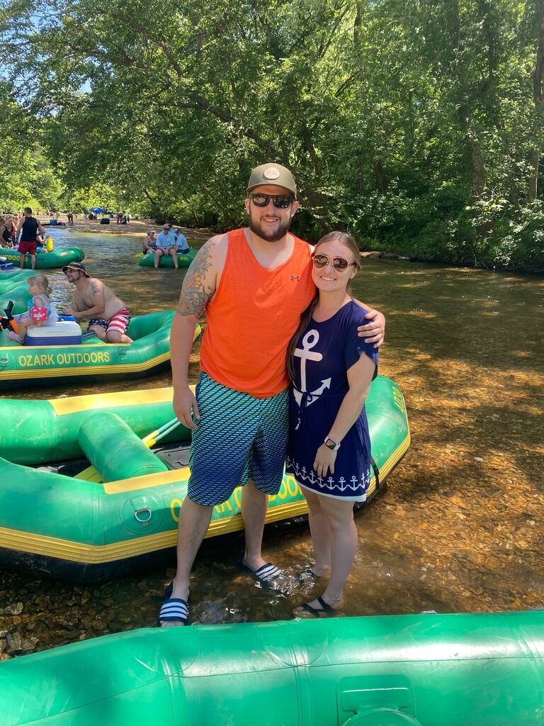 Float trip in Leasburg, MO
