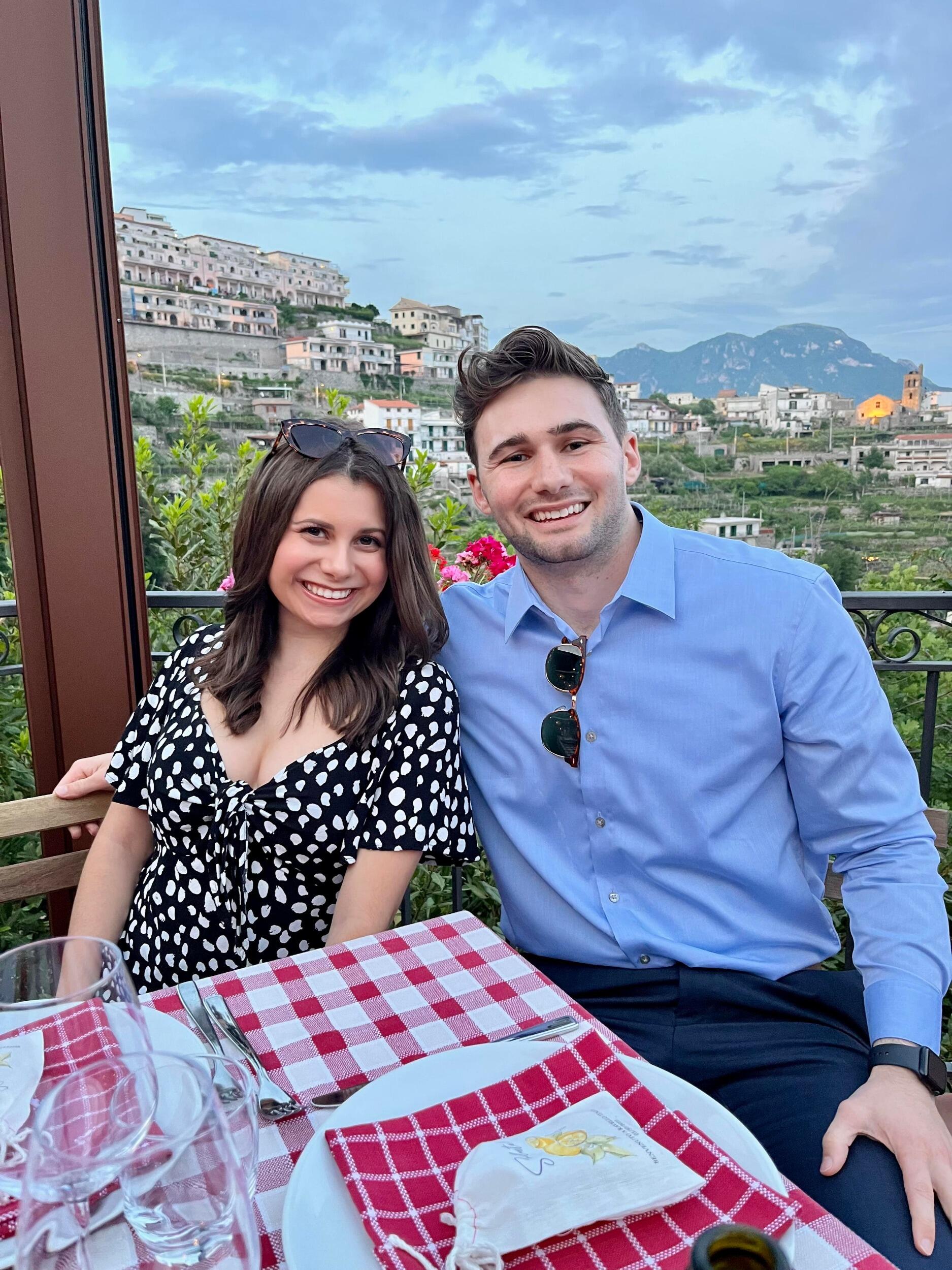 Joanna and Max enjoyed a trip of a lifetime to Italy!