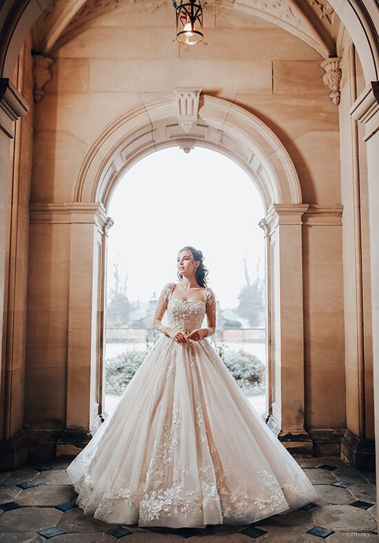 beauty and the beast wedding dress