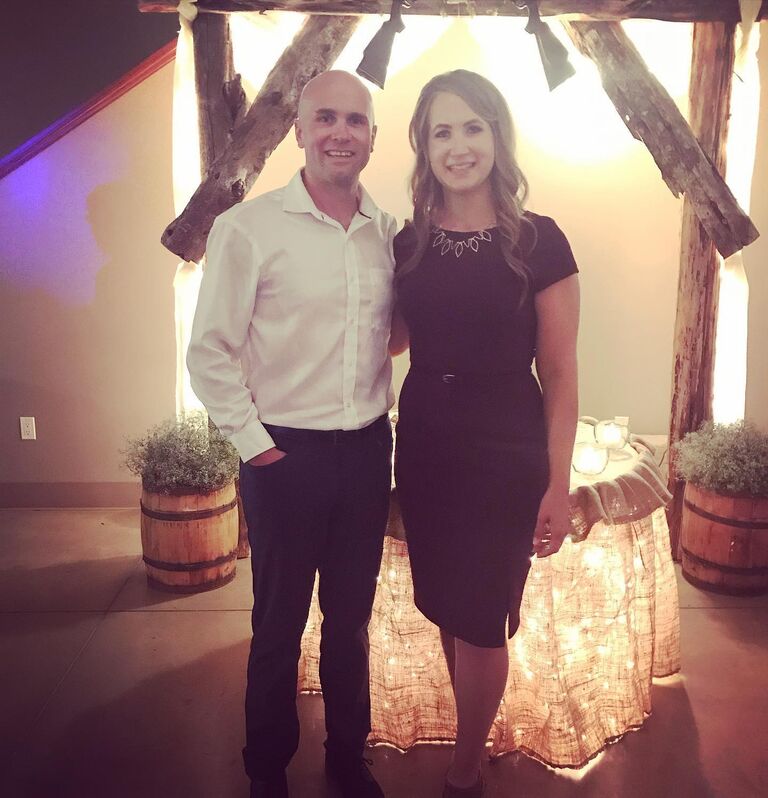 We made it almost a year without a wedding (thanks corona!), but we didn't miss out on another high school classmate wedding (I only had 14 classmates, so Jimmy easily got to know the group!)