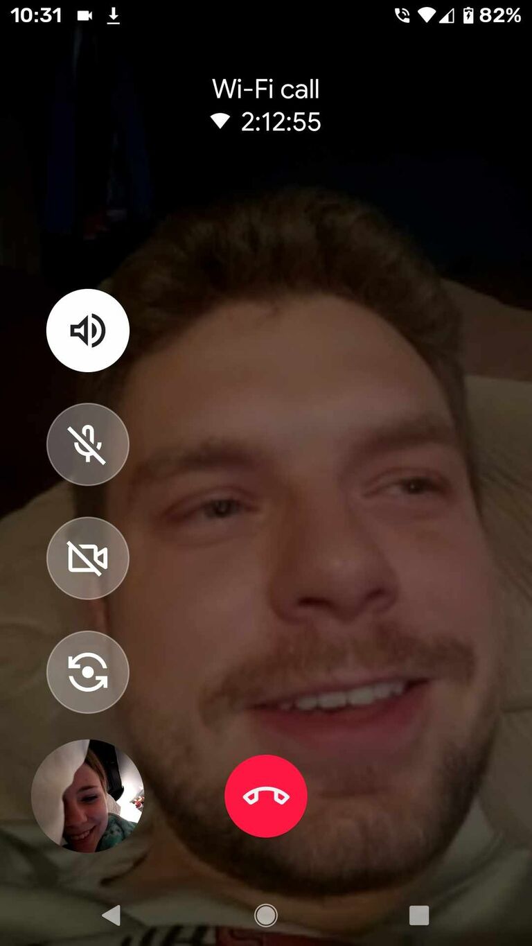 Our long Facetime dates due to COVID