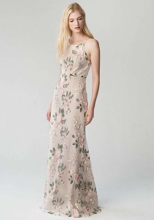 Jenny Yoo Collection (Maids) Claire {Blush Sand Dune} #1765 Bridesmaid ...