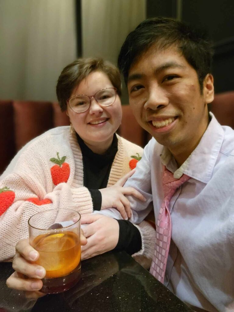 Valentine's Day prix fixe at The Warrior Hotel in downtown Sioux City.